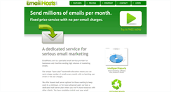 Desktop Screenshot of emailhosts.com