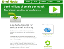 Tablet Screenshot of emailhosts.com